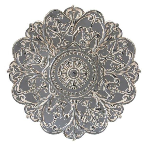 Home Roots Home Roots 321140 Grey Medallion Wall Decor 321140